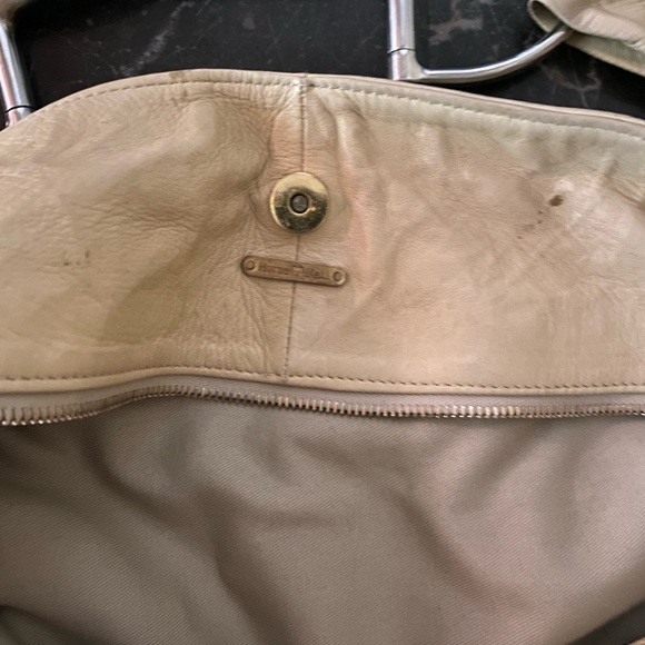 Free people Totem willow fringe horsebit hobo in cream leather - Picture 5 of 7